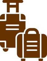 Luggage Bag Vector Icon