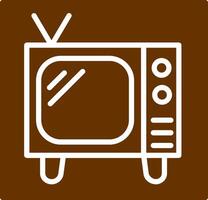 icono de vector de television