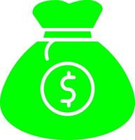 Money Bag Vector Icon