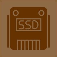 SSD Vector Icon