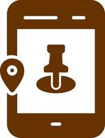 Pin Location Vector Icon