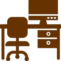 Work Space Vector Icon