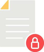 Private Document Vector Icon