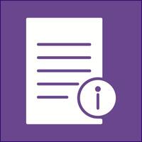 Information Document Vector Icon