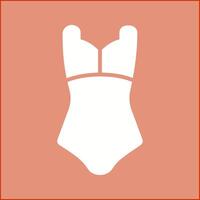 icono de vector de traje de baño