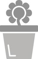 Flower Pot Vector Icon