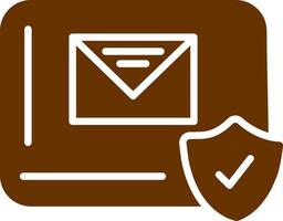 Mail Protection Vector Icon