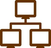 Computer Networks Vector Icon