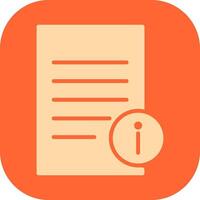 Information Document Vector Icon