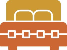 Double Bed I Vector Icon