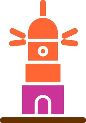 Lighthouse Vector Icon