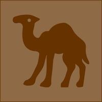 Camel Vector Icon