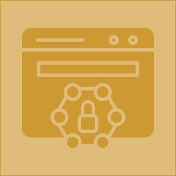 Web Protected Vector Icon