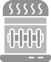 Gas Heater Vector Icon