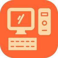 Computer Vector Icon