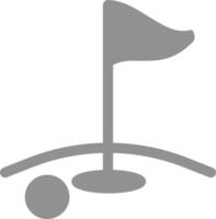 icono de vector de golf