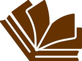 Open Book Vector Icon