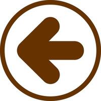 To Left Vector Icon