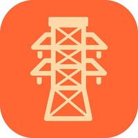 Electricity Tower Vector Icon