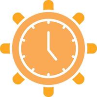 Time Settings Vector Icon