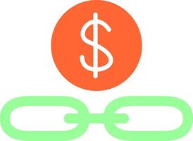 Link Sales Vector Icon