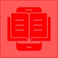 E Book Vector Icon