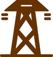 Power Line Vector Icon