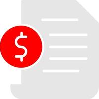 Invoice Vector Icon