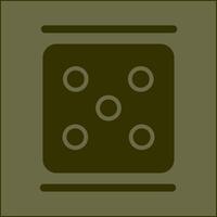 Dice Vector Icon