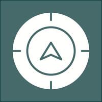 Directional Compass Vector Icon