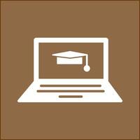 Online Degree Vector Icon