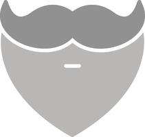 barba y Bigote yo vector icono