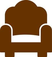 Single Sofa Vector Icon