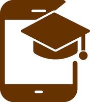 Digital Learning Vector Icon