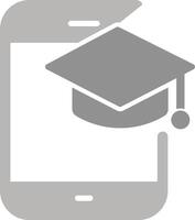 Digital Learning Vector Icon
