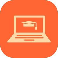 Online Degree Vector Icon