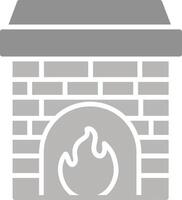 Fireplace Vector Icon