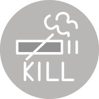 Smoking Kills Vector Icon