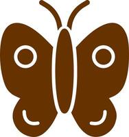 icono de vector de mariposa