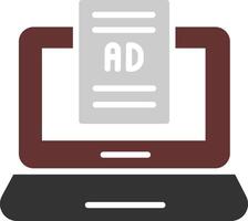 Internet Ads Vector Icon