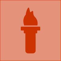 Torch Vector Icon