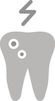 Toothache And Plaque Vector Icon