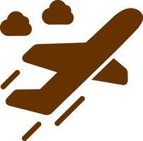 Flight Takeoff Vector Icon