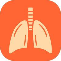 Lungs Vector Icon