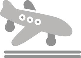 Flight Landing Vector Icon