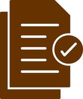 Report List Vector Icon