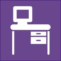 Desk Vector Icon