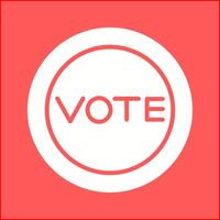 Vote Link Vector Icon