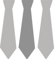 Three Ties Vector Icon