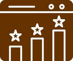 Website Ranking Vector Icon